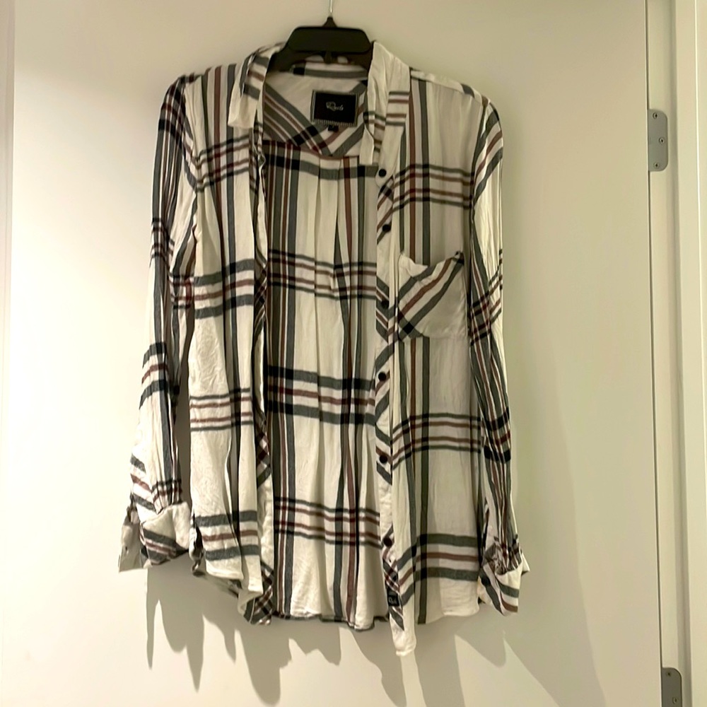 Rails Large flannel shirt in good condition!
